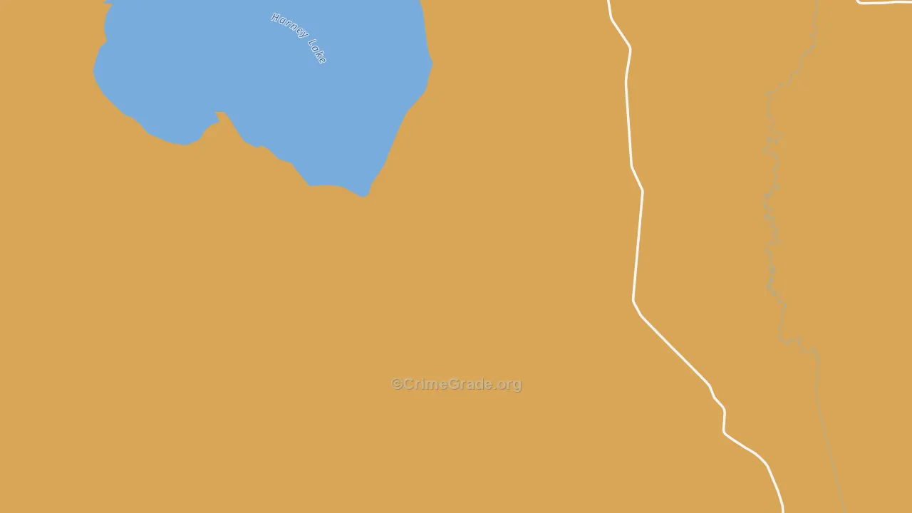 Lawen, OR Map of Murder Rates