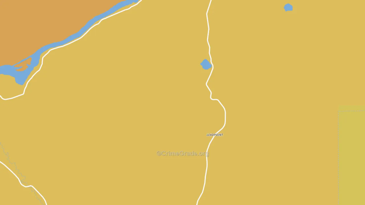 Leadpoint, WA Map of Murder Rates