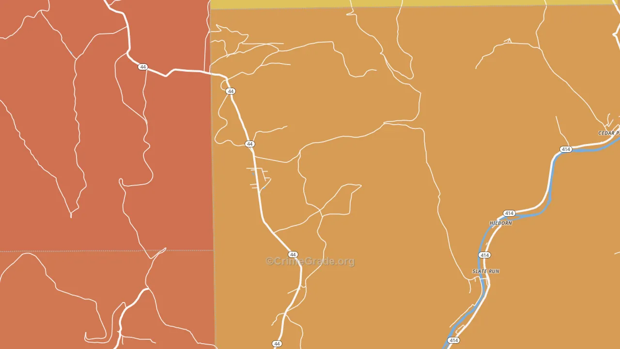 Leetonia, PA Map of Murder Rates