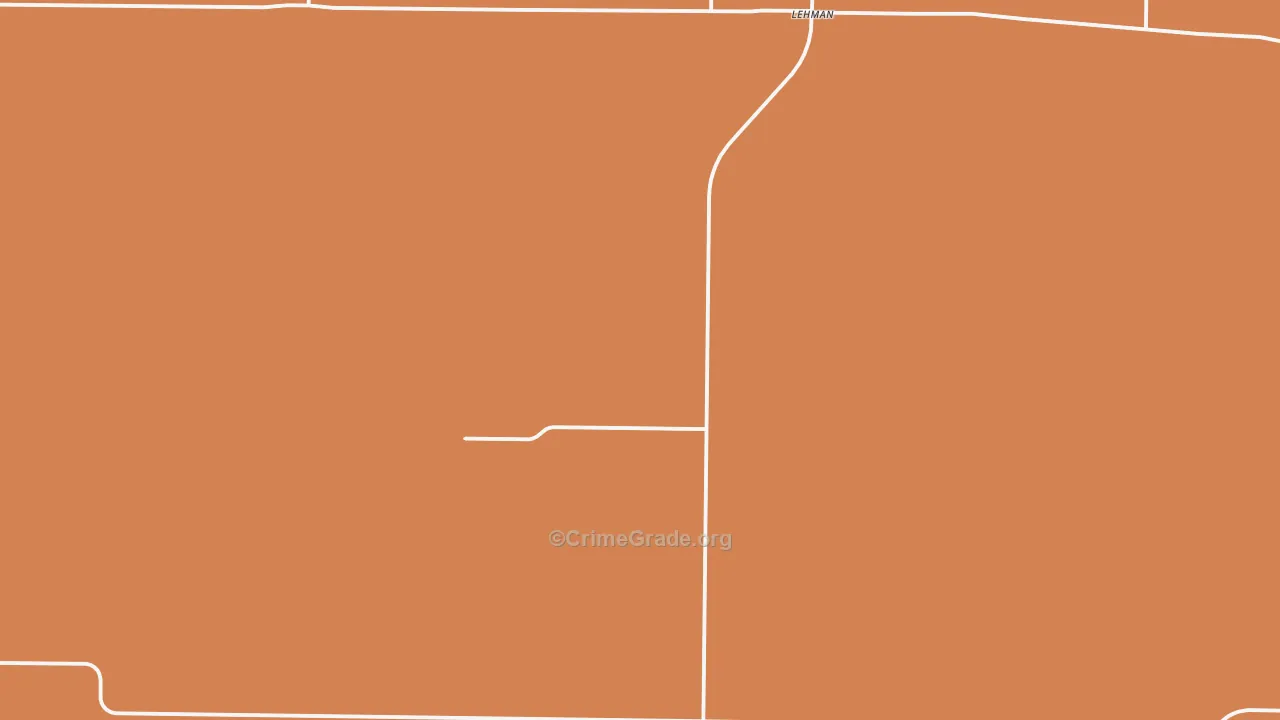 Lehman, TX Map of Murder Rates