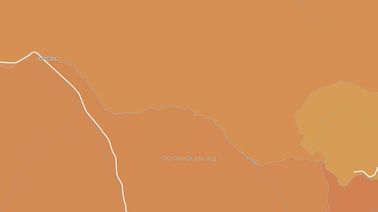 Lester, WA Map of Murder Rates