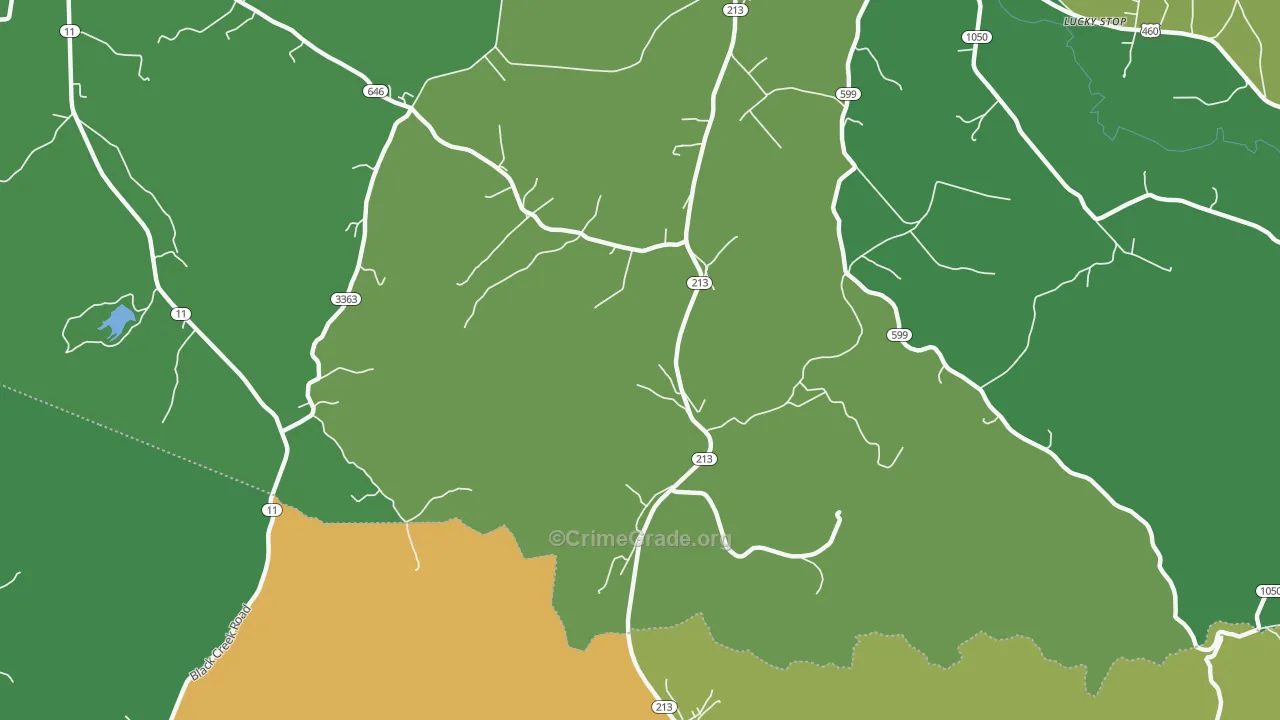 Levee, KY Map of Murder Rates