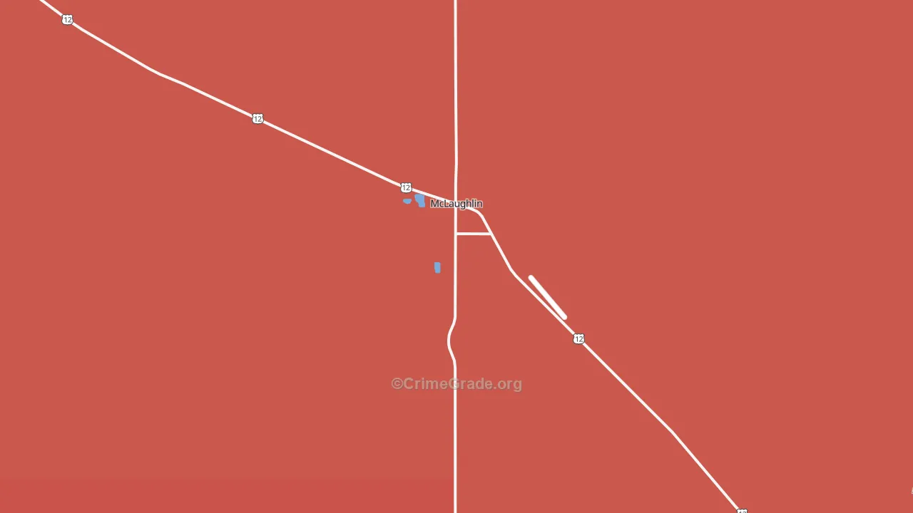 Liberty, SD Map of Murder Rates