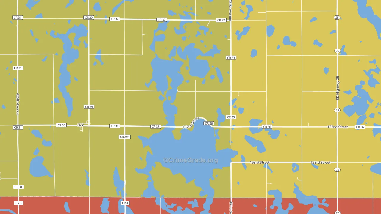 Lily, SD Map of Murder Rates