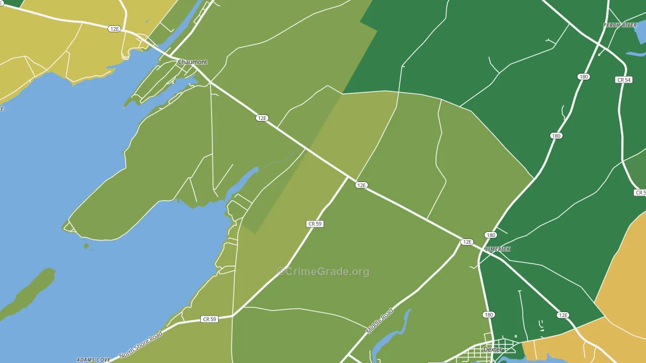 Limerick, NY Map of Murder Rates