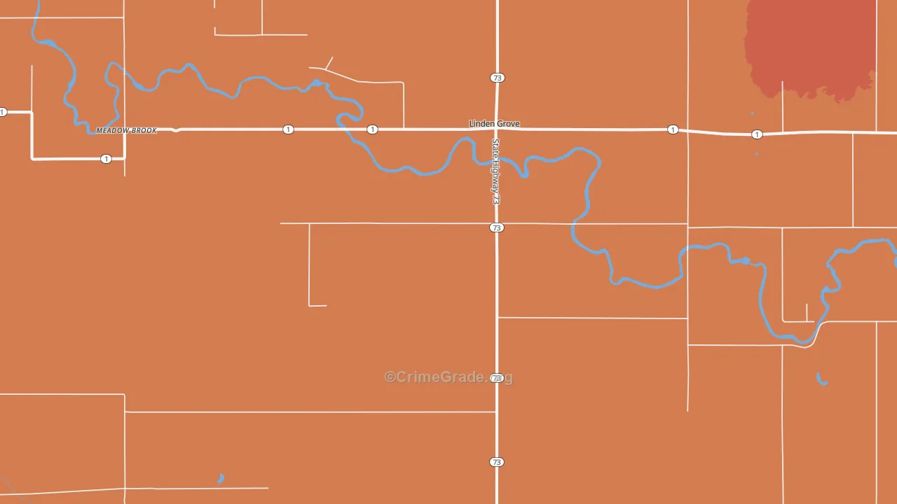 Linden Grove, MN Map of Murder Rates