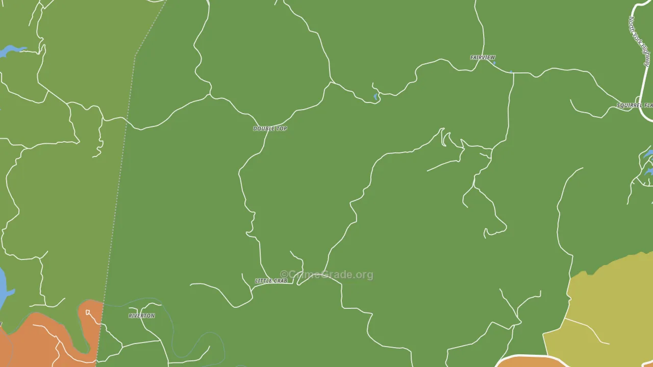 Littlecrab, TN Map of Murder Rates