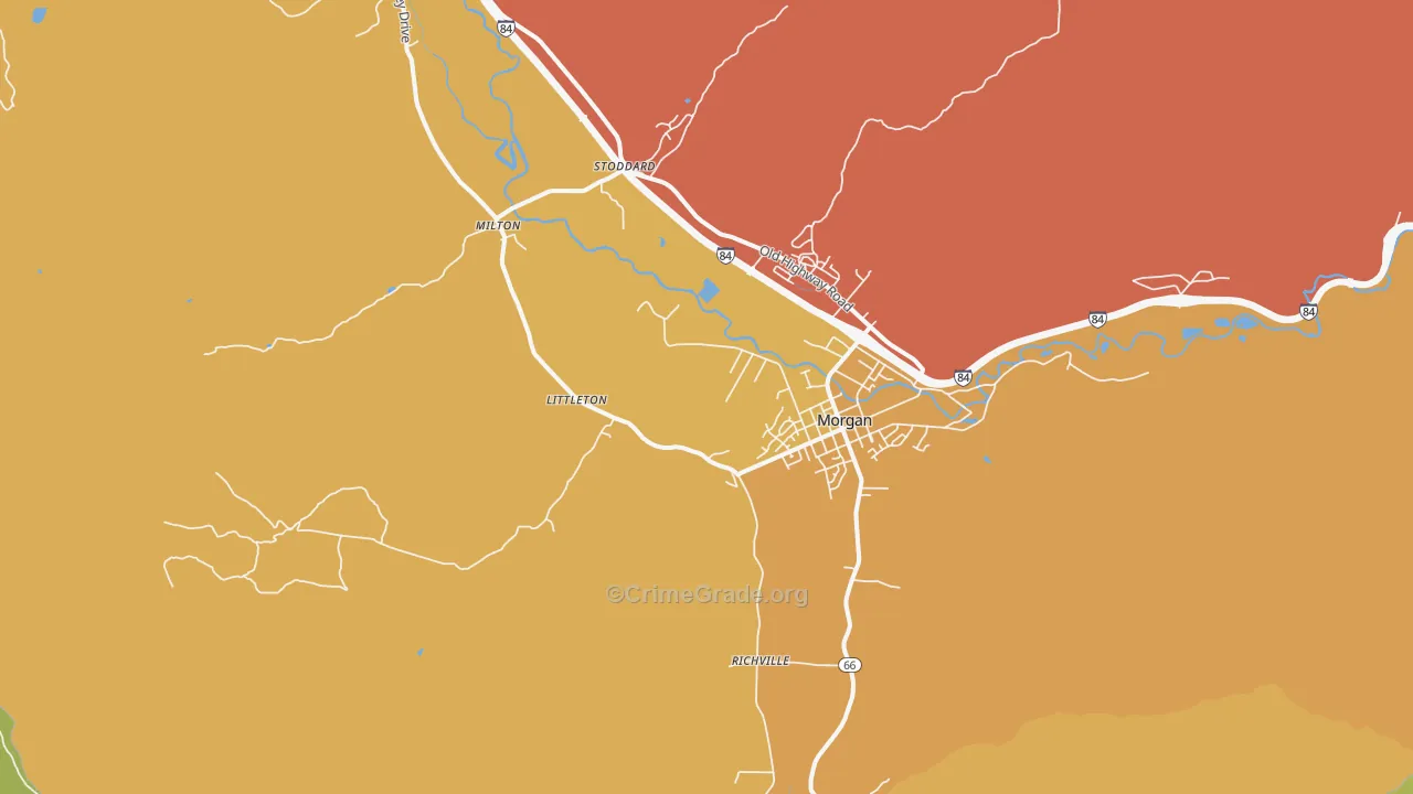 Littleton, UT Map of Murder Rates