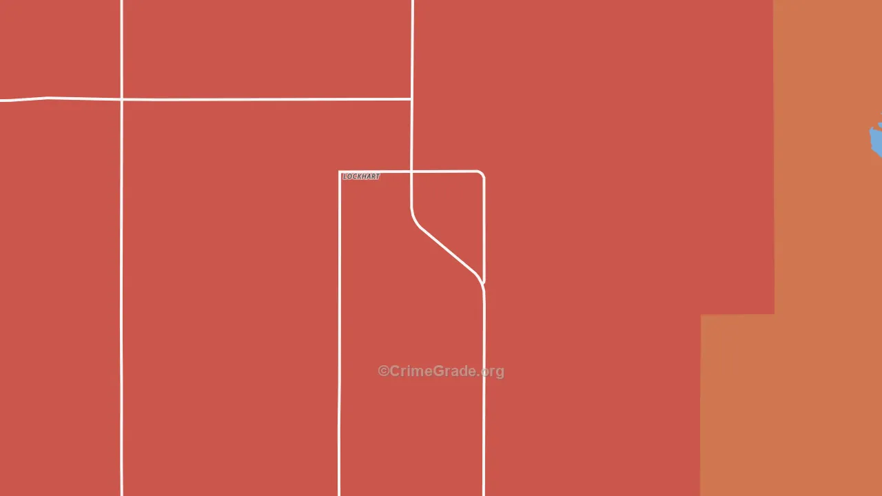 Lockhart, MN Map of Murder Rates