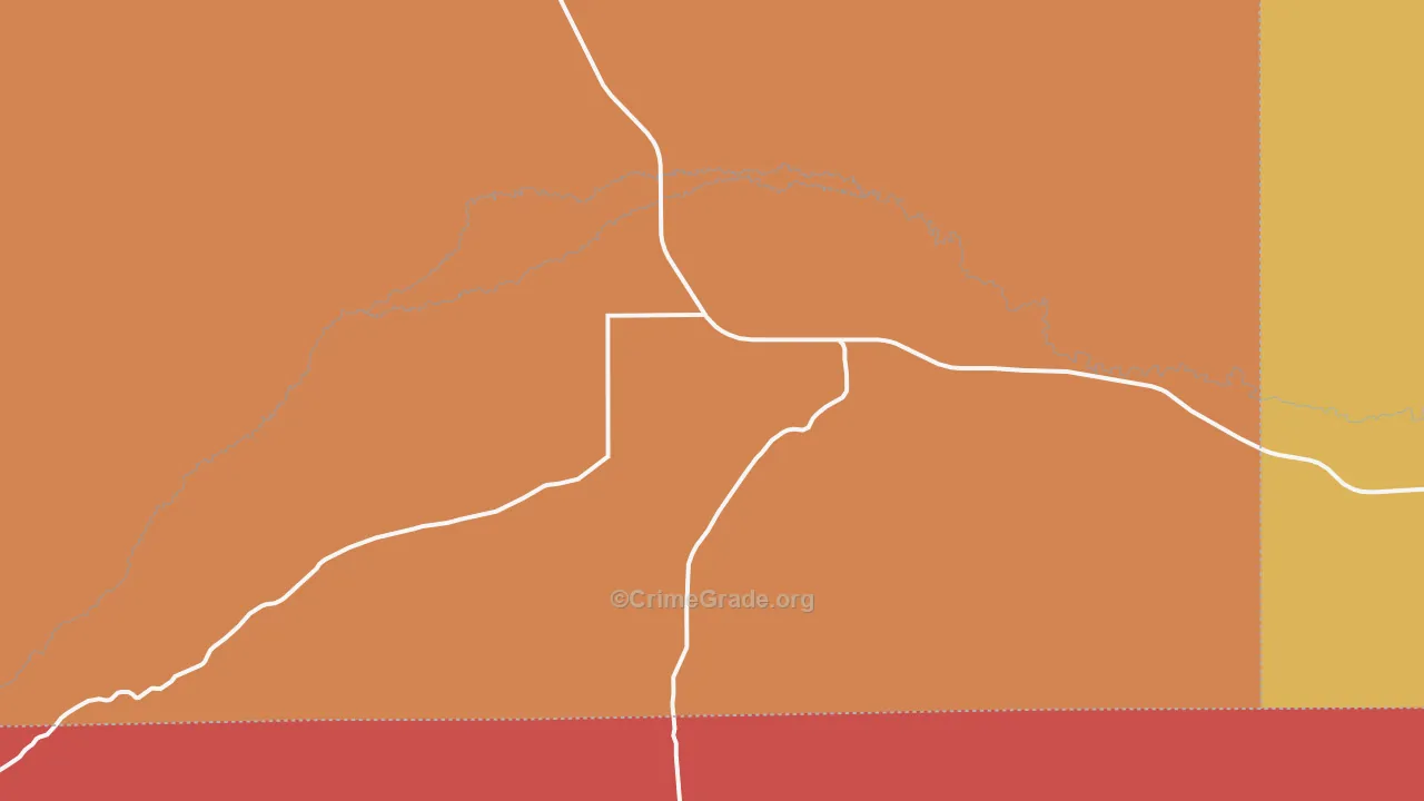 Lonetree, WY Map of Murder Rates