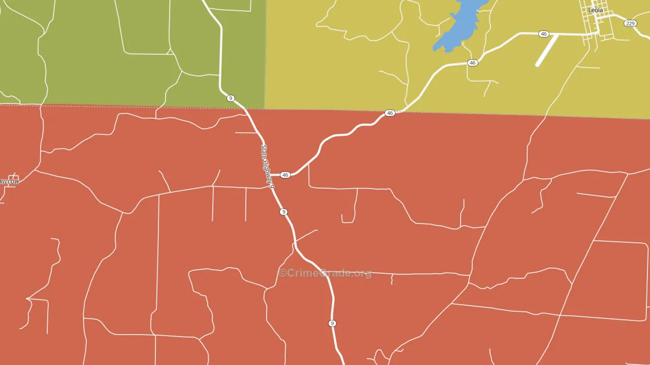 Lono, AR Map of Murder Rates