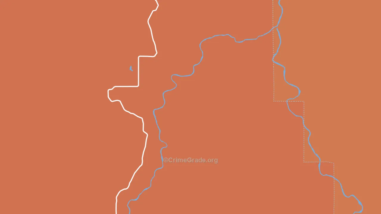 Looking Glass, OR Map of Murder Rates