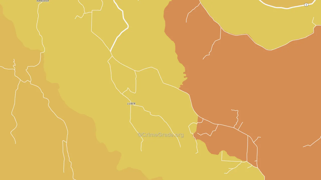 Luber, AR Map of Murder Rates