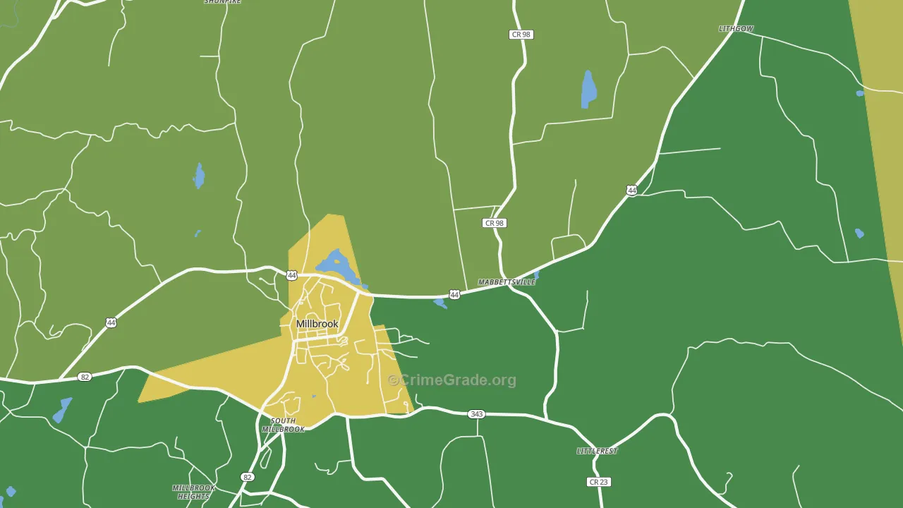 Mabbettsville, NY Map of Murder Rates
