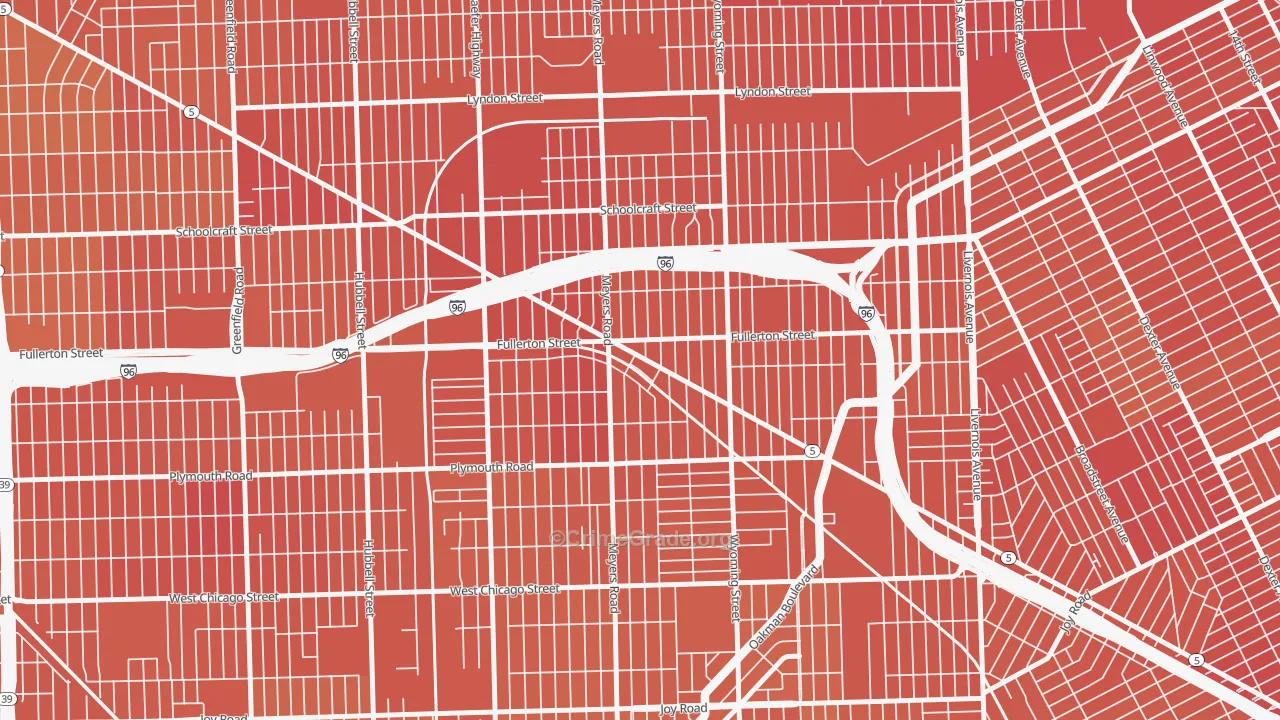 MacKenzie, Detroit, MI Map of Murder Rates