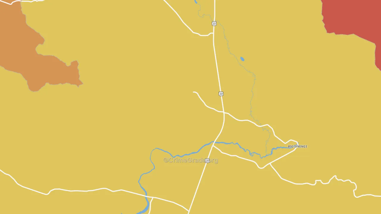 Macks Inn, ID Map of Murder Rates