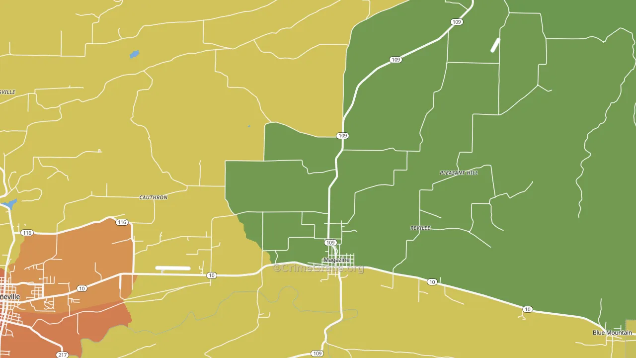 Magazine, AR Map of Murder Rates