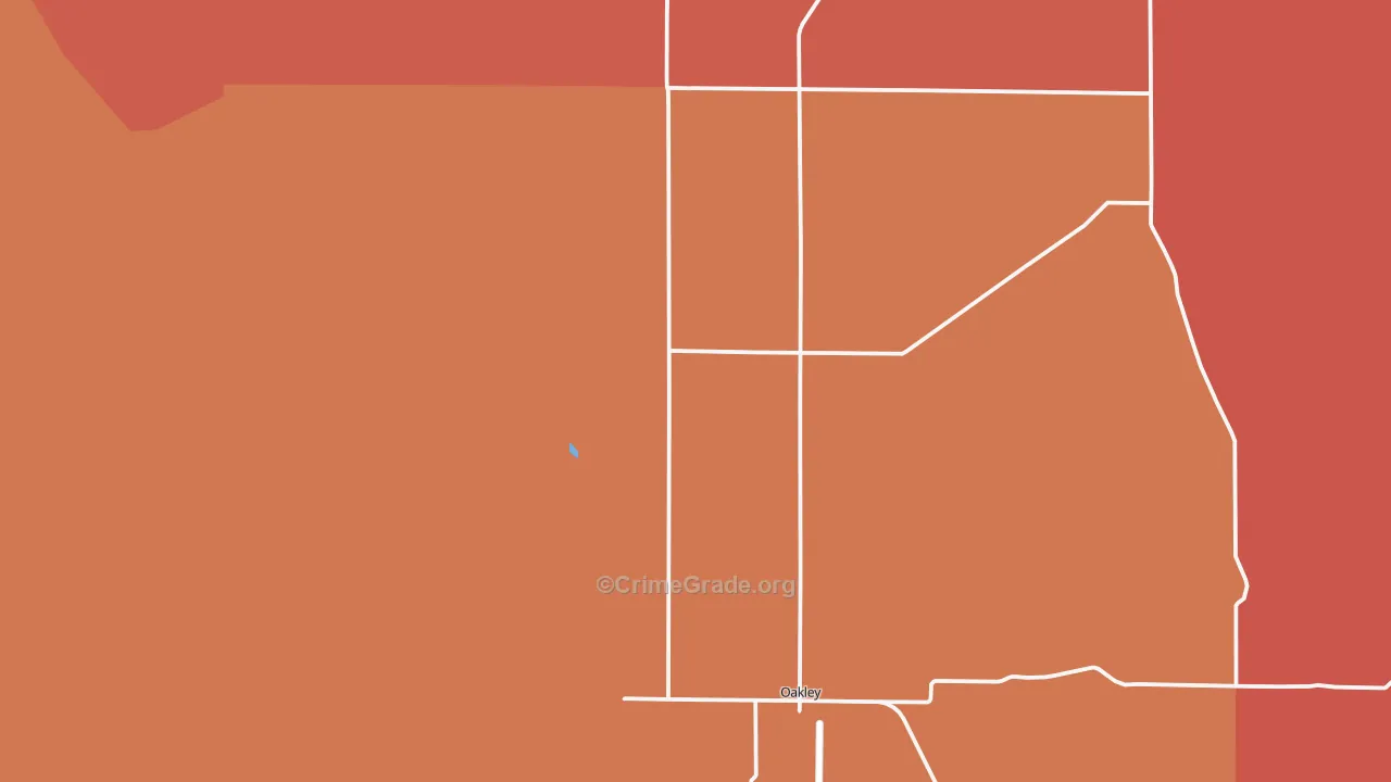 Marion, ID Map of Murder Rates