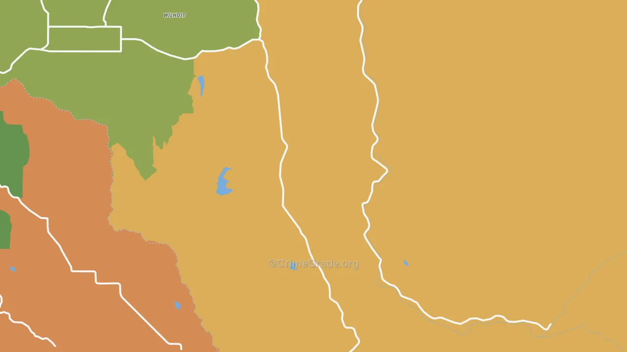 Marion, OR Map of Murder Rates