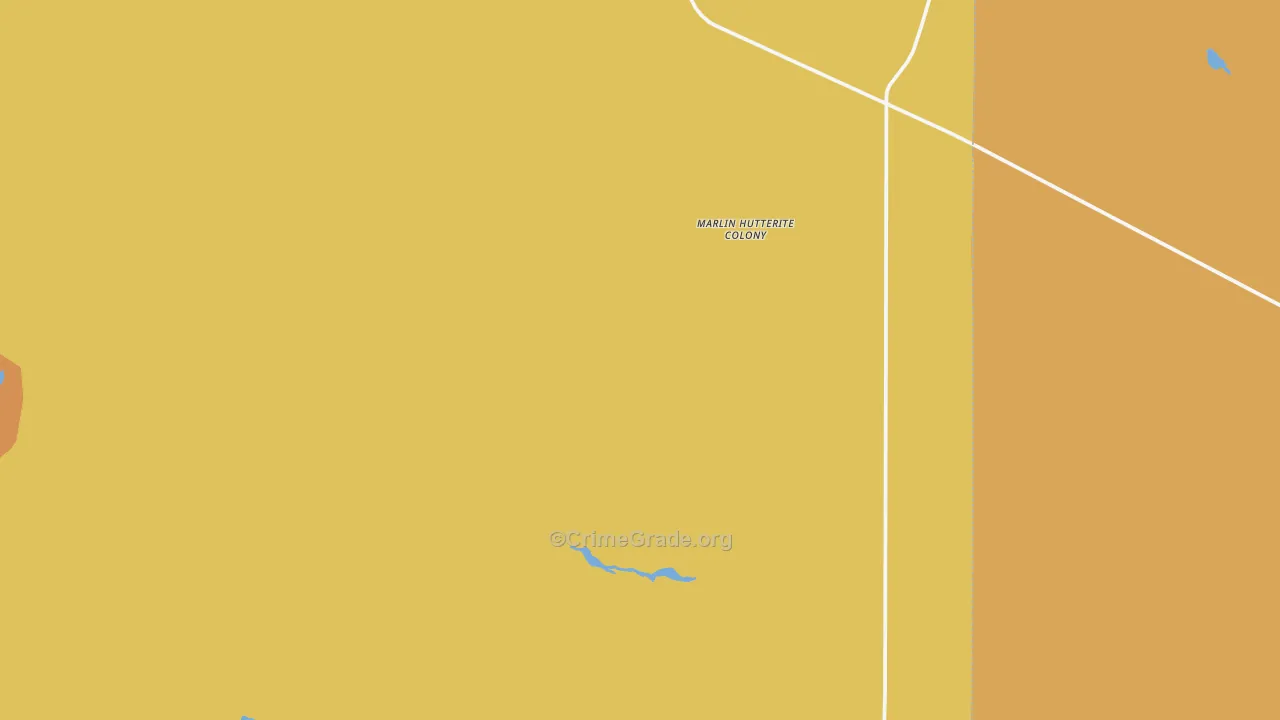 Marlin, WA Map of Murder Rates