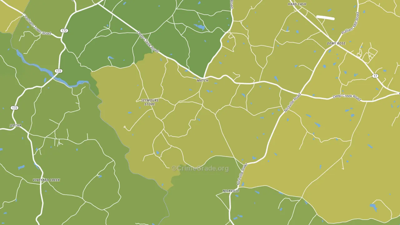 Match, GA Map of Murder Rates