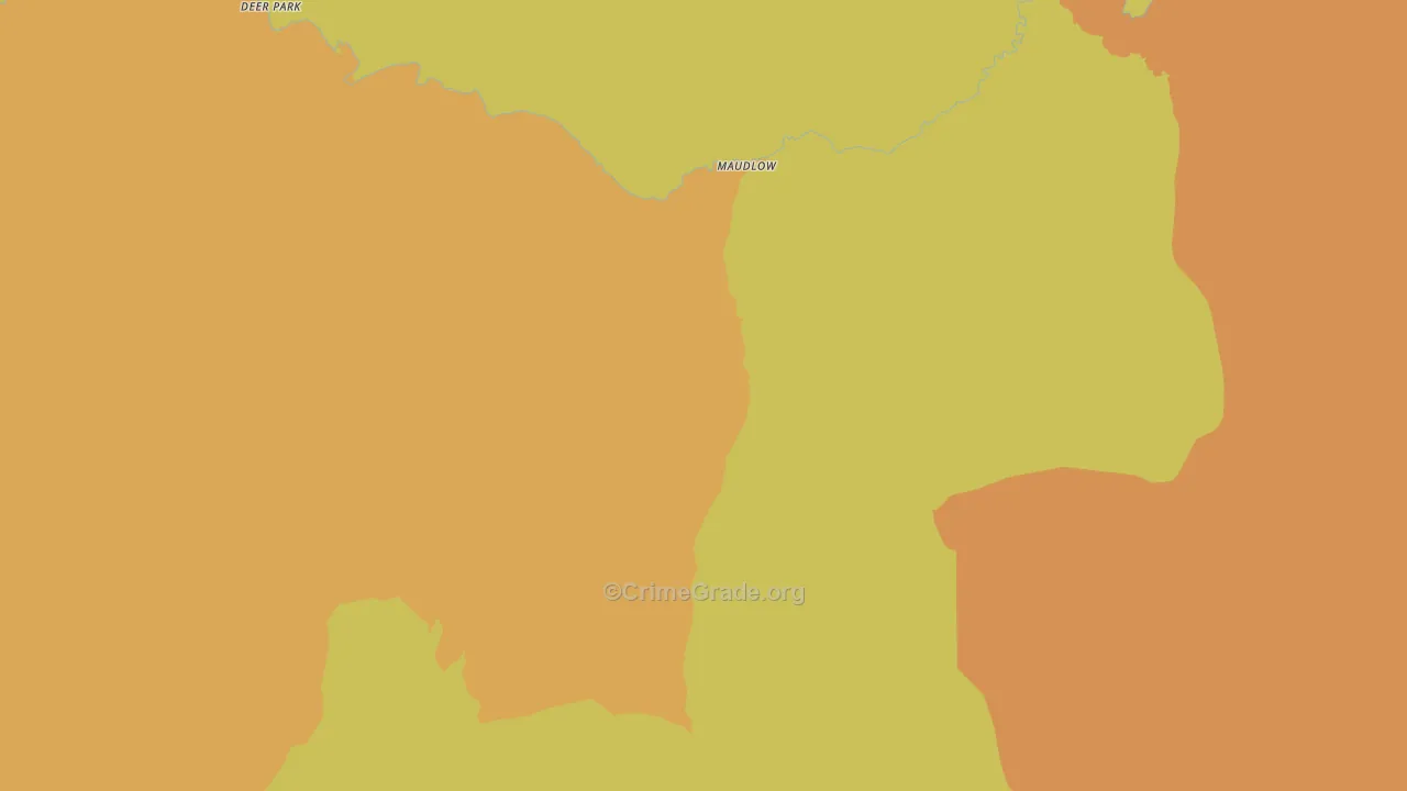 Maudlow, MT Map of Murder Rates