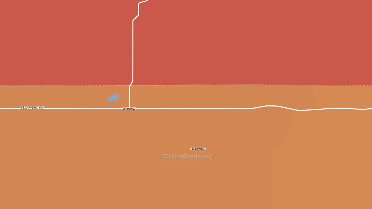 Maurine, SD Map of Murder Rates