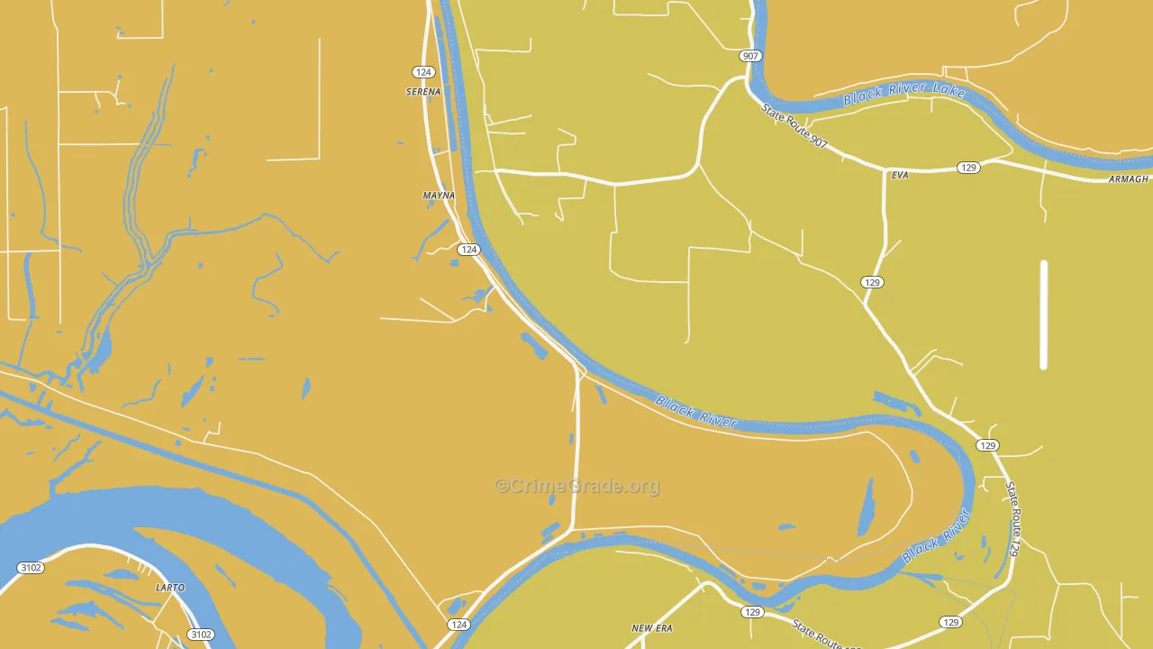 Mayna, LA Map of Murder Rates