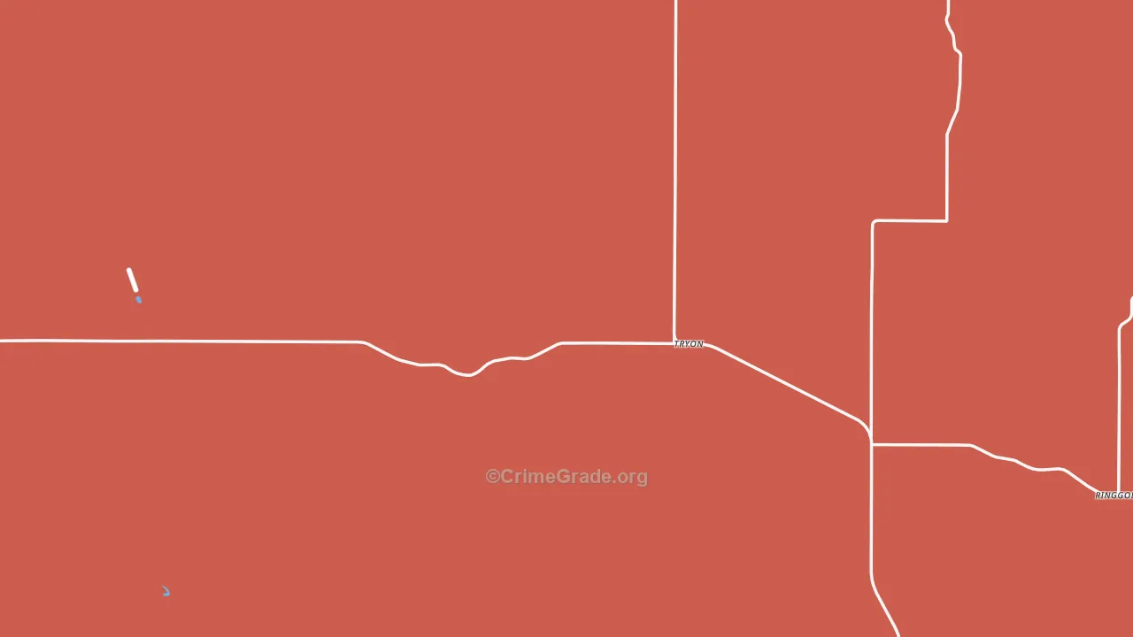 McPherson County, NE Map of Murder Rates