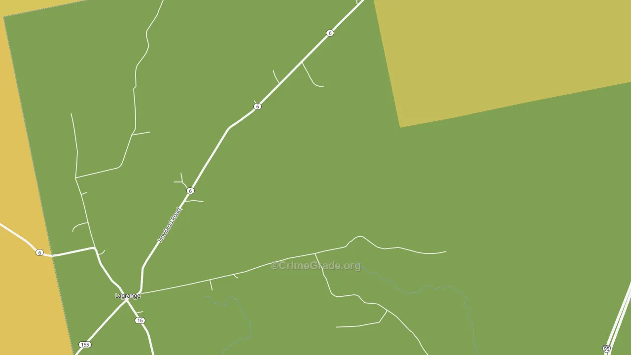 Medford, ME Map of Murder Rates