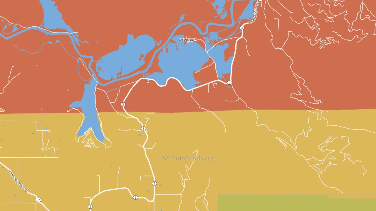 Medimont, ID Map of Murder Rates