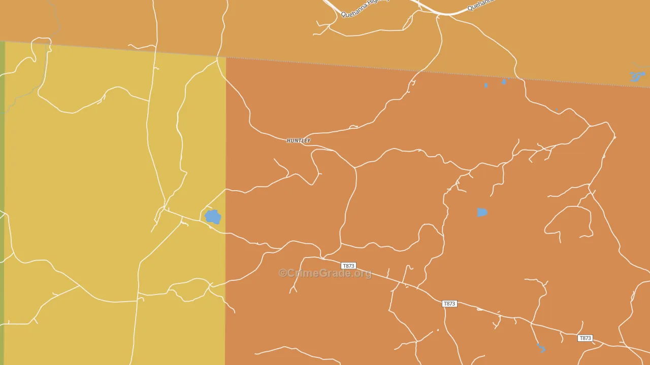 Medix Run, PA Map of Murder Rates