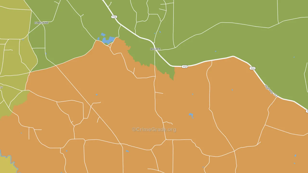 Melder, LA Map of Murder Rates