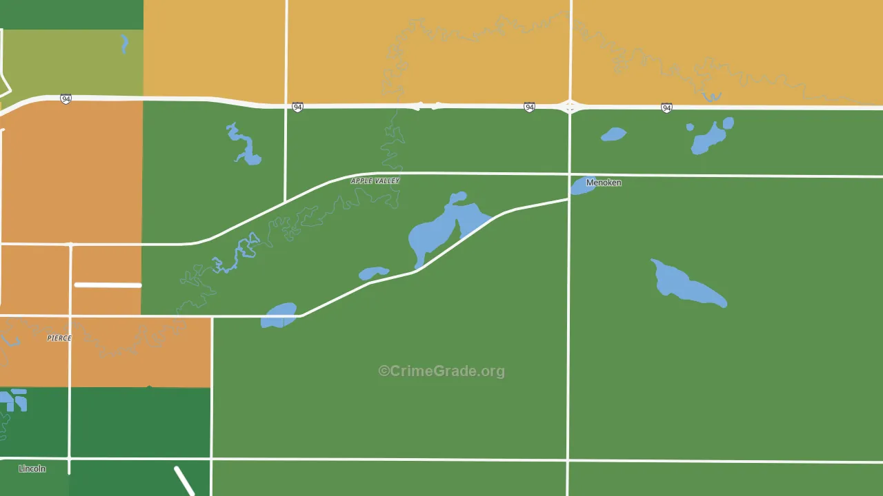 Menoken, ND Map of Murder Rates
