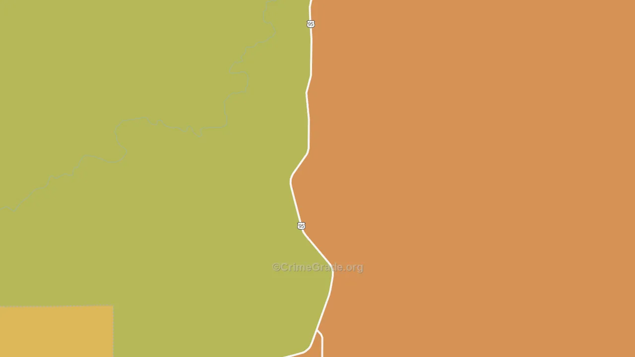 Mesa, ID Map of Murder Rates