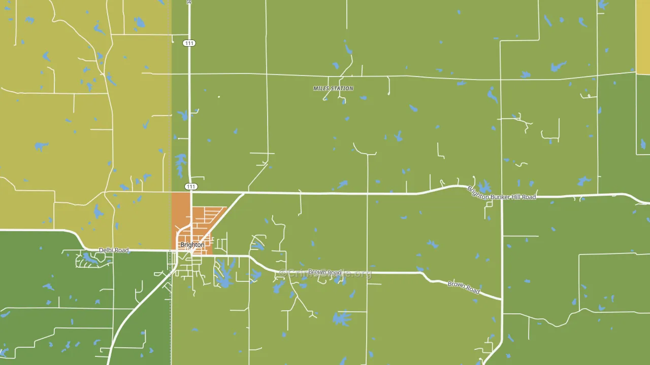 Miles Station, IL Map of Murder Rates