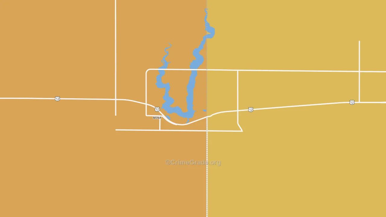 Mina, SD Map of Murder Rates