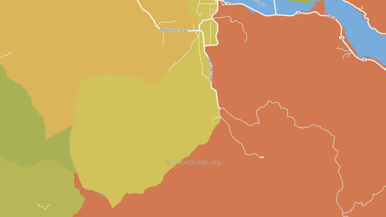Minnow, OR Map of Murder Rates