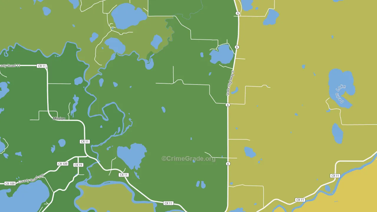 Mission, MN Map of Murder Rates