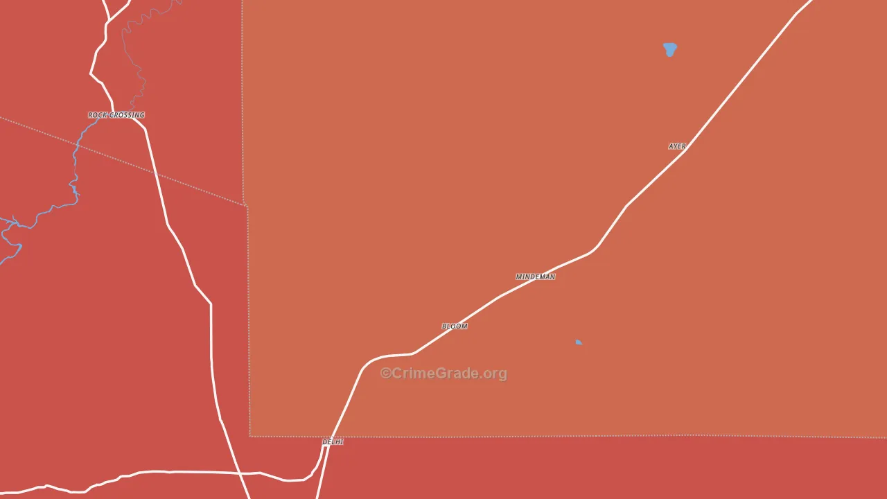 Model, CO Map of Murder Rates