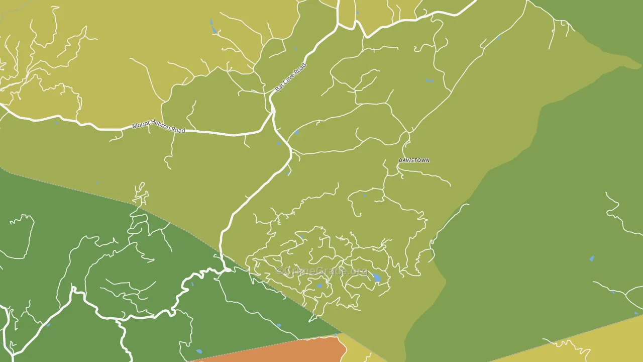 Moffitt Hill, NC Map of Murder Rates