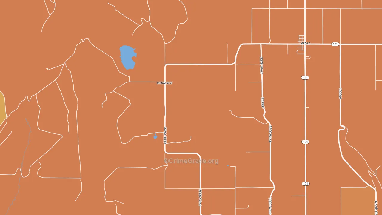 Monarch, UT Map of Murder Rates