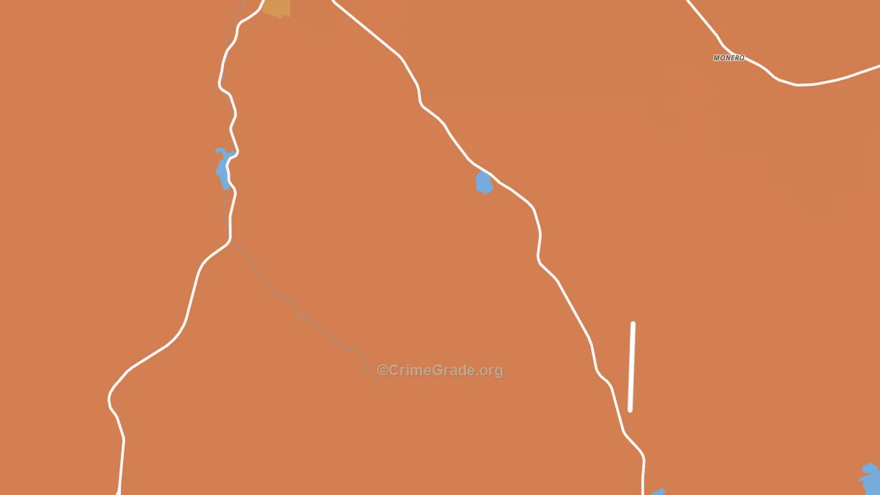 Monero, NM Map of Murder Rates