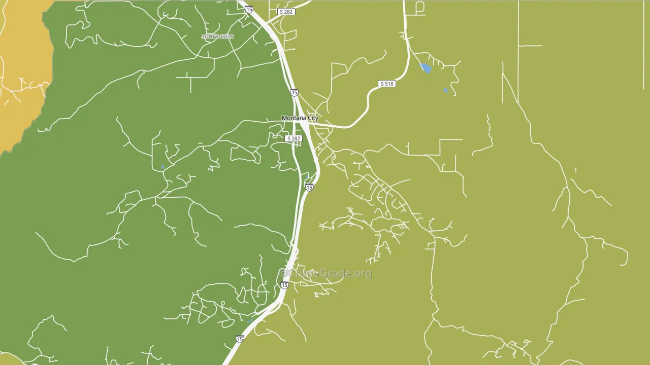 Montana City, MT Map of Murder Rates