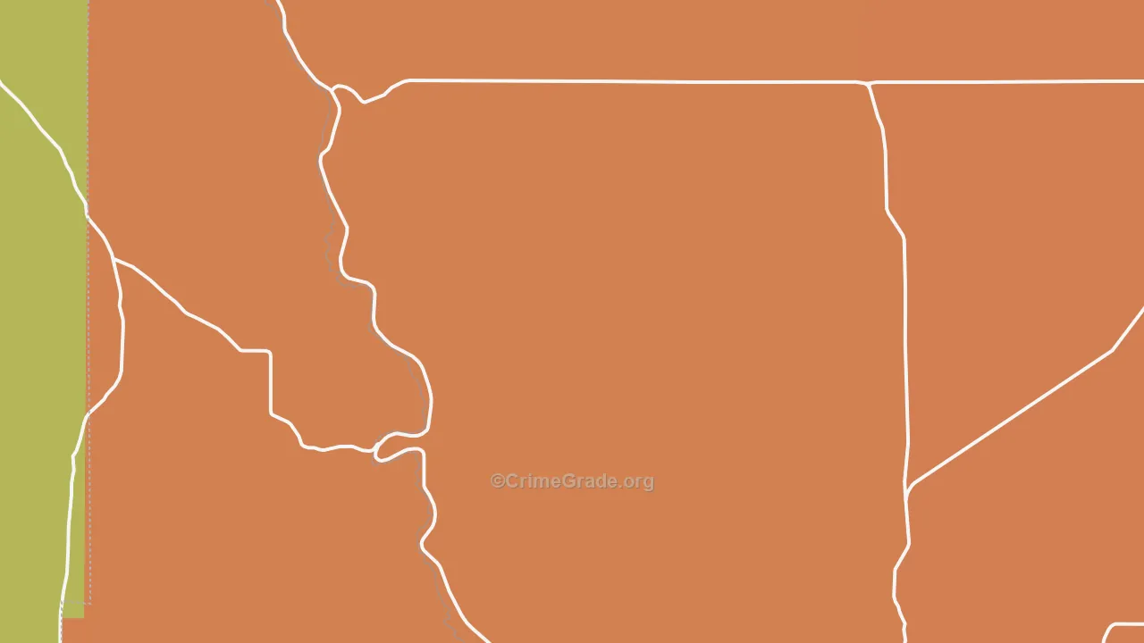 Morgan, OR Map of Murder Rates