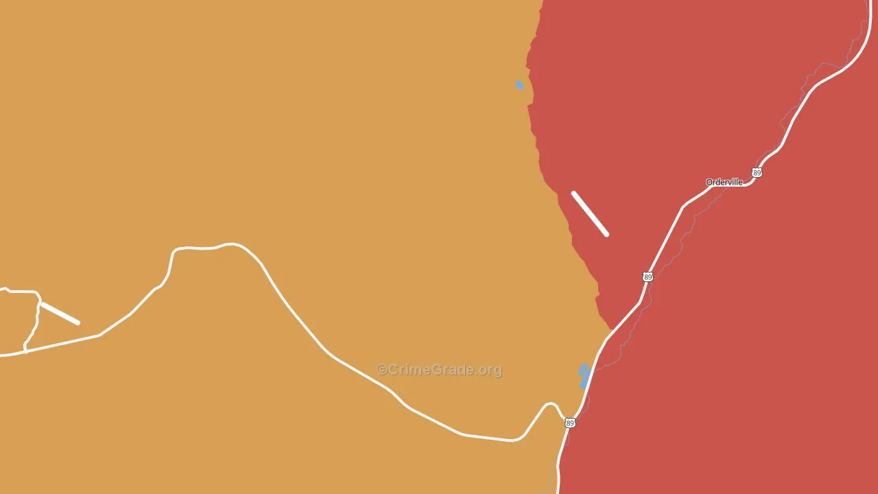 Mount Carmel, UT Map of Murder Rates