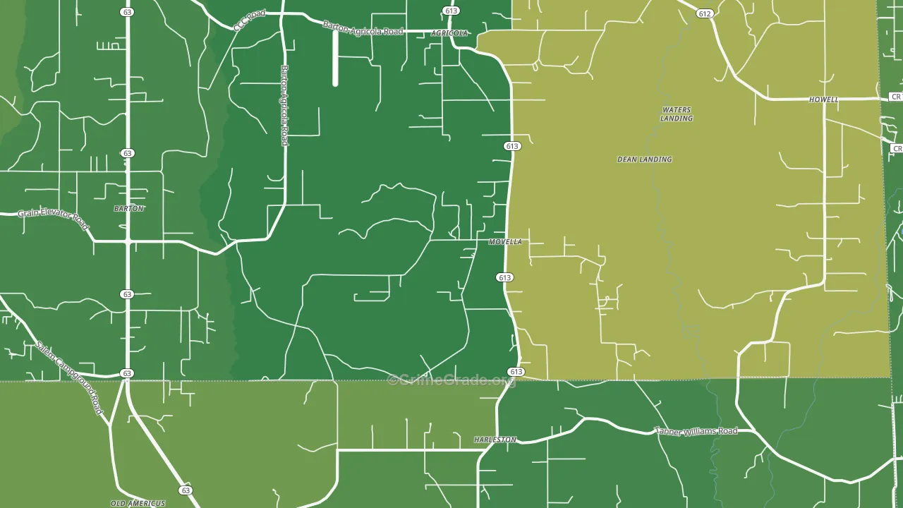 Movella, MS Map of Murder Rates