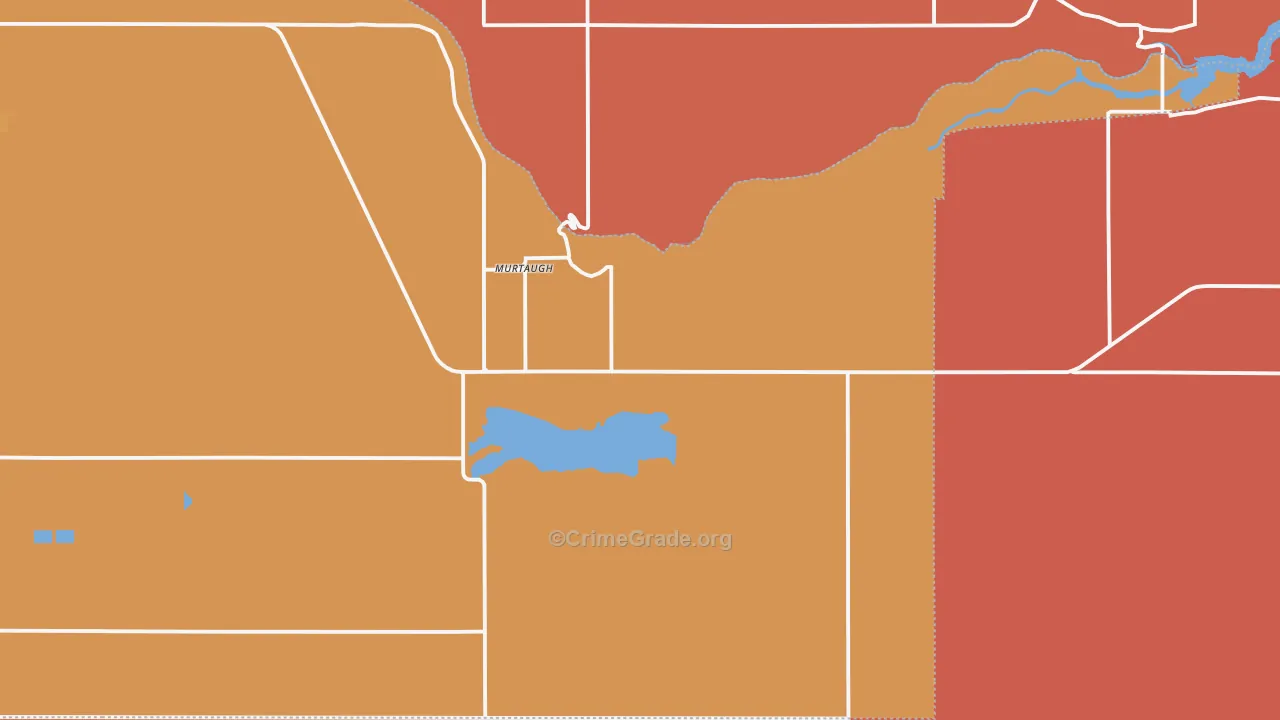 Murtaugh, ID Map of Murder Rates