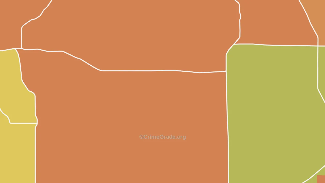 Myrick, OR Map of Murder Rates