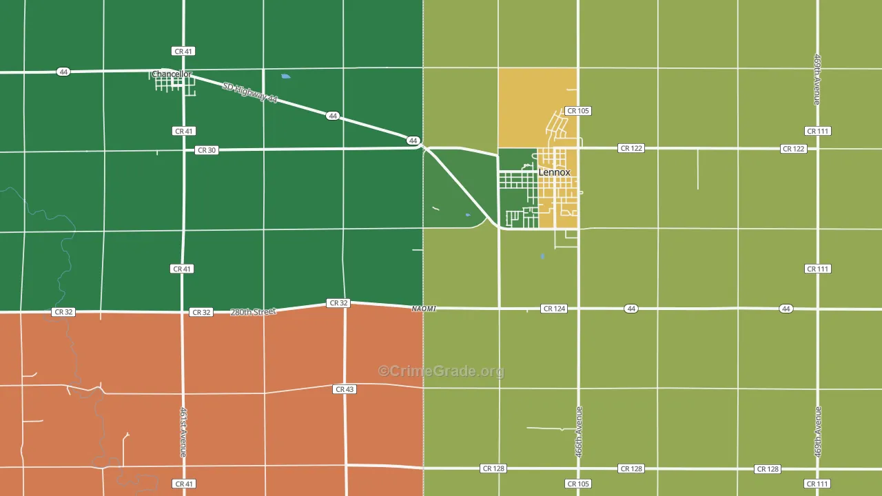 Naomi, SD Map of Murder Rates